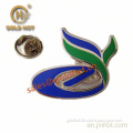 Custom logo lapel pins metal pin badges round